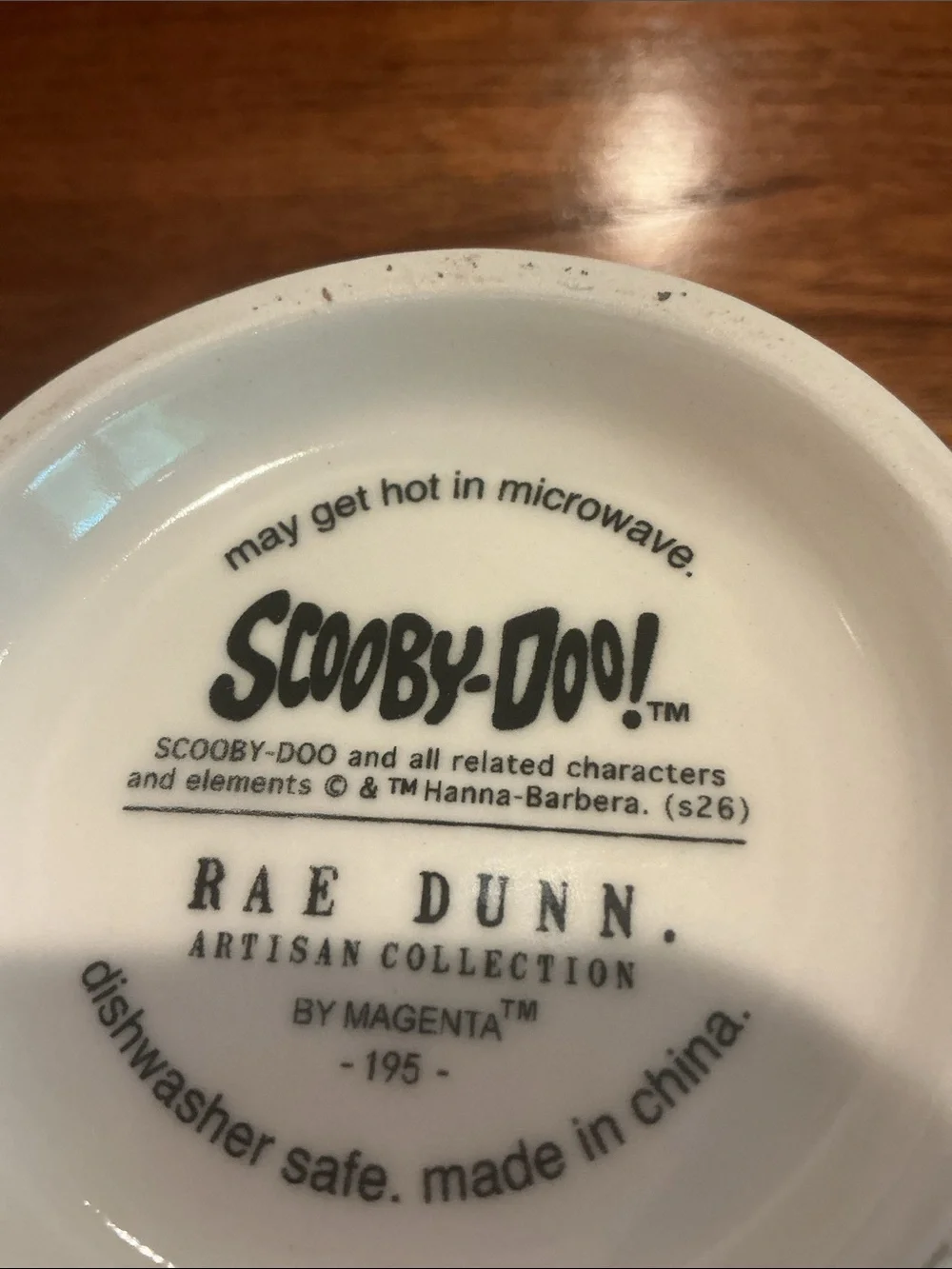 Rae Dunn x Scooby Doo MYSTERY GANG Bowls - Set of 2